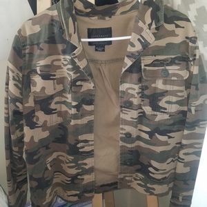 Camo 'jean' jacket
